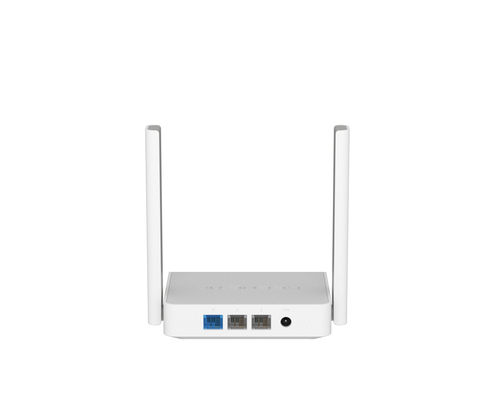 Router wireless Keenetic Starter KN-1121 - Wi-Fi 4 - IEEE 802.11n/k/v/r - Ethernet - Mono banda - 2,40 GHz ISM band - 2 x 