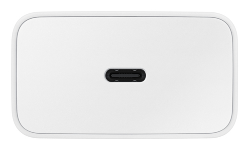 Samsung 15 W AC Adapter - For USB Type C Device - 120 V AC, 230 V AC Input - 5 V DC, 9 V DC Output - 2 A - White