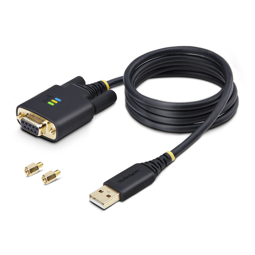StarTech.com 91.44 cm Serial/USB Data Transfer Cable - 1 - Cable for Desktop Computer, Notebook, Peripheral Device, Monito