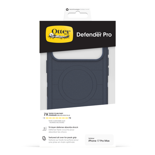 OtterBox Defender Series Pro Estojo para Apple Smartphone - Empunhadura texturizada - Varejo - Resistente a golpes, Resist