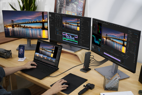 Asus DC500 12 Port(s) Thunderbolt 4 Docking Station for Memory Card Reader, Monitor, Notebook - Charging Capability - Memo