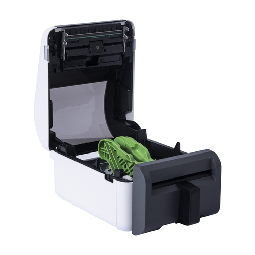 Brother TD-4420DNFC Desktop Direct Thermal Printer - Monochrome - Label Print - Fast Ethernet - USB - USB Host - Serial - 