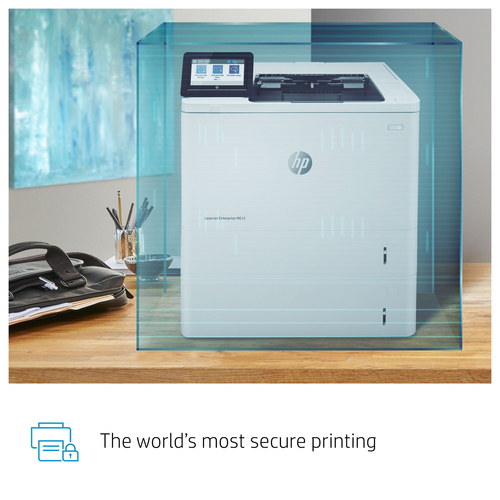 Imprimante laser Bureau HP LaserJet Enterprise M612dn - Monochrome - Impression 71 ppm Mono - 1200 x 1200 dpi - Recto/Vers