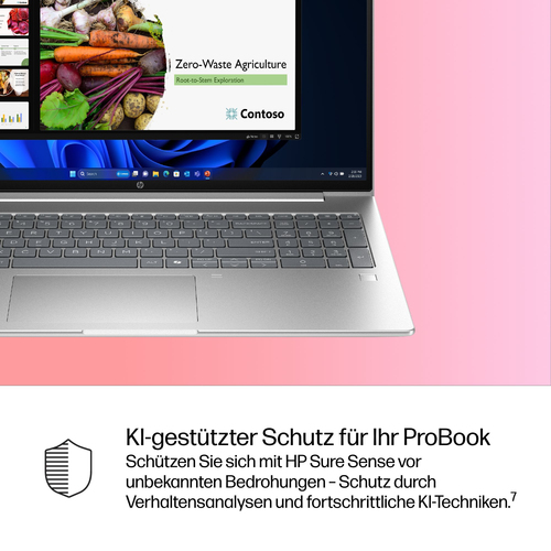 HP ProBook 4 G1i 40,6 cm (16 Zoll) Notebook - WUXGA - Intel Core Ultra 7 255U - 32 GB - 1 TB SSD - Silber - Intel Chip - 1