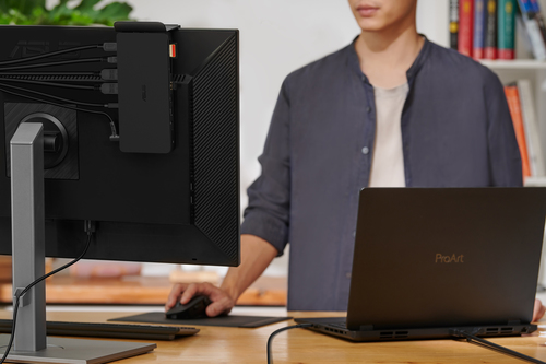 Asus DC500 12 Port(s) Thunderbolt 4 Docking Station for Memory Card Reader, Monitor, Notebook - Charging Capability - Memo