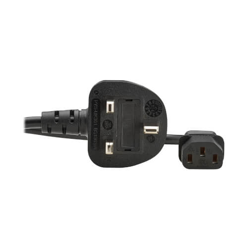 Tripp Lite series P056-03M-UK Verlängerungskabel - 3 m - Vereinigtes Königreich - für PDU, Server, USV, Überspannungsschut