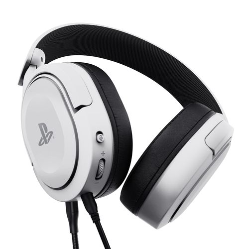Trust Forta GXT 498 Kabel Über das Ohr, Kopfbügel, Auf den Ohren Stereo Gaming Headset - Weiß - Binaural - Ohrumschließend