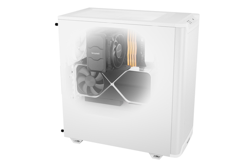 be quiet! Pure Base 501 Pure Base 501 Airflow White Computergehäuse - ATX, Micro ATX, Mini ATX Motherboard Supported - Mid