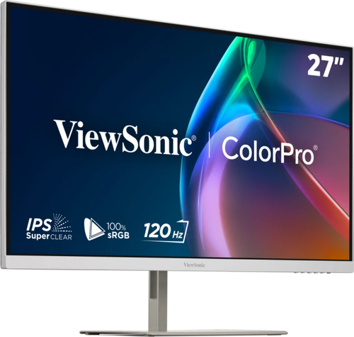 Moniteur LED ViewSonic ColorPro VP2766-2K-W 27" Classe WQHD - 16:9 - Blanc - 68,6 cm (27") Viewable - Technologie IPS - Ré