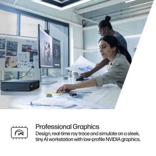 HP Z2 Mini G1i Workstation - 1 x Intel Core Ultra 9 285K - 64 GB - 1 TB SSD - Mini PC - Black - Intel W880 Chip - Windows 