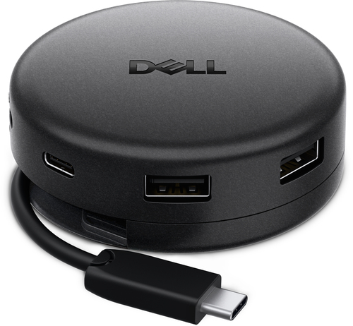 Dell DA326 7 Anschluss(e) USB-Typ C Docking Station für Display - Tragbar - 2 Unterstützte Displays - 6K @ 60Hz - 6144 x 3