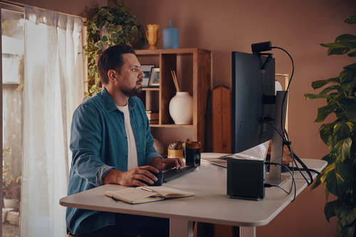 HP EliteDesk 8 Mini G1a Desktop Next Gen AI PC. Processor family: AMD Ryzen AI 5, Processor model: 340. Internal memory: 3