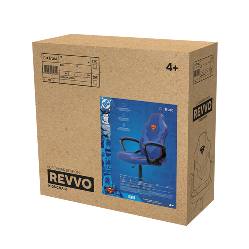 Trust Revvo GXT 703SM Gaming-Stuhl - Grau