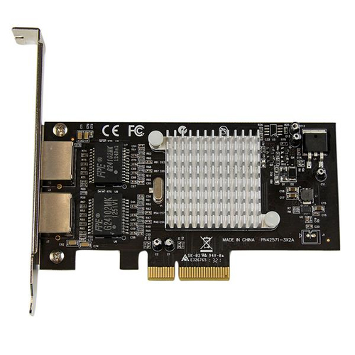 StarTech.com Gigabit Ethernet Card for Computer - 10/100/1000Base-T - Plug-in Card - PCI Express x4 - 8 Gbit/s Data Transf