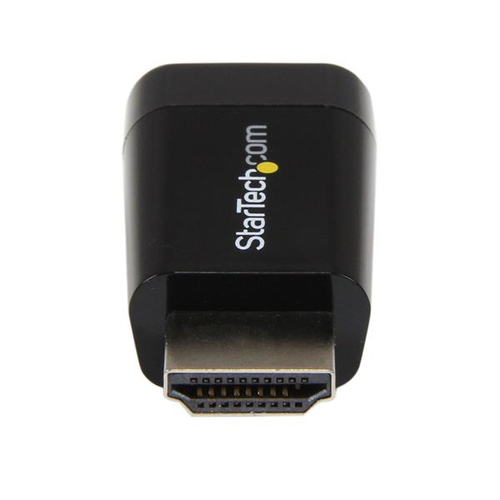 StarTech.com Compact HDMI to VGA Adapter Converter â€" Power Free HDMI Laptop to VGA Monitor / Projector Converter Box - 1