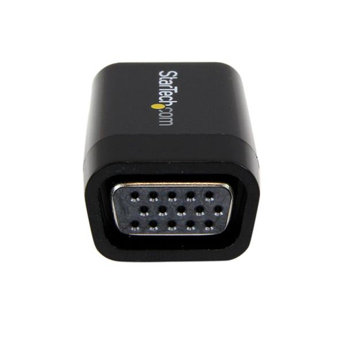 StarTech.com Compact HDMI to VGA Adapter Converter â€" Power Free HDMI Laptop to VGA Monitor / Projector Converter Box - 1
