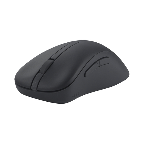 Asus MD102 Mouse - Bluetooth/Radio Frequency - Optical - Dark Grey - Wireless - 10 m - 2.40 GHz - 1600 dpi - Scroll Wheel