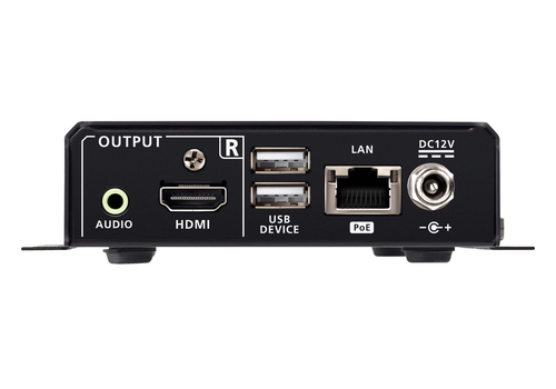ATEN Video Extender Transceiver - Wired - 1 Input Device - 1 Output Device - 100 m Range - 2 x Network (RJ-45) - 3 x USB -