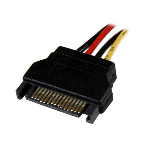StarTech.com 12in SATA to LP4 Power Cable Adapter - F/M - For Hard Drive - SATA / Molex - 18 Gauge - 1 Each