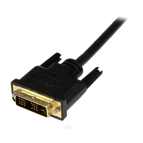 StarTech.com 2m Micro HDMI to DVI-D Cable - M/M - 2 meter Micro HDMI to DVI Cable - 19 pin HDMI (D) Male to DVI-D Male - 1