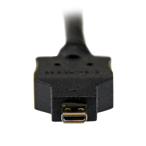 StarTech.com 3ft (1m) Micro HDMI to DVI Cable, Micro HDMI to DVI Adapter Cable, Micro HDMI Type-D to DVI-D Monitor/Display