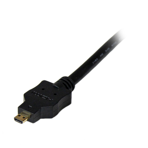 StarTech.com 2m Micro HDMI to DVI-D Cable - M/M - 2 meter Micro HDMI to DVI Cable - 19 pin HDMI (D) Male to DVI-D Male - 1