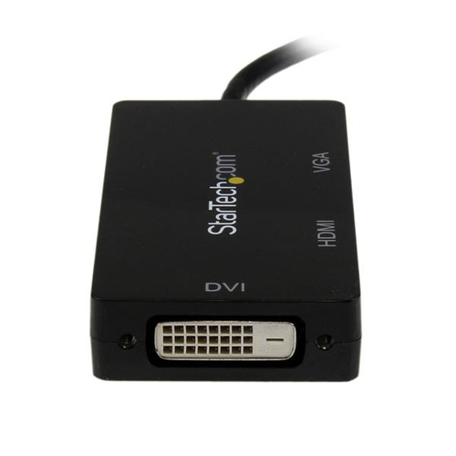 StarTech.com Mini DisplayPort Adapter - 3-in-1 - 1080p - Monitor Adapter - Mini DP to HDMI / VGA / DVI Adapter Hub - 1 x 2