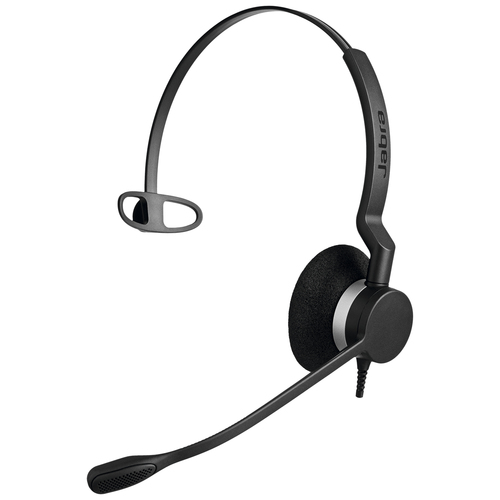 Cuffie Jabra BIZ 2300 QD Cavo Over-the-head Mono - Monoaurale - Supra-aural - Cancellazione del rumore Microfono - Quick D