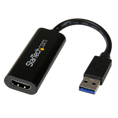 StarTech.com Video Adapter - 1 Each - TAA Compliant - 1 x 9-pin Type A USB 3.0 USB Male - 1 x 19-pin HDMI Digital Audio/Vi
