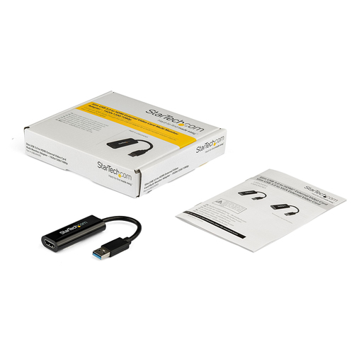 StarTech.com Video Adapter - 1 Each - TAA Compliant - 1 x 9-pin Type A USB 3.0 USB Male - 1 x 19-pin HDMI Digital Audio/Vi