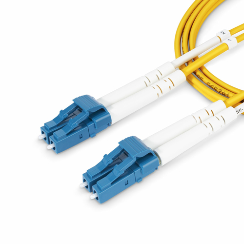 StarTech.com SMDOS2LCLC2M. Kabellänge: 2 m, Kabeltyp: LC/UPC, Lichtleitertyp: OS2, Anschluss 1: LC, Anschluss 2: LC, Lochd