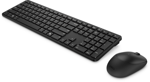 Dell Pro 5 KM526 Tastatur & Maus - US-International - Tastatur, Kabellos, Funk 2,40 GHz USB Typ-A, Plunger, Schwarz - Maus