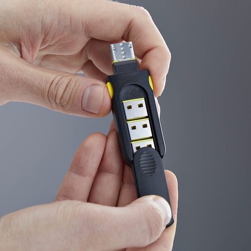 StarTech.com USB-A-PORT-BLOCKER. Produkttyp: Schnittstellenblockierung + Schlüssel, Kompatible Ports/Steckplätze: USB Typ-