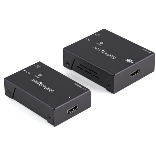 StarTech.com Video Extender Receiver - Wired - TAA Compliant - 1 Input Device - 1 Output Device - 100.58 m Range - 2 x Net