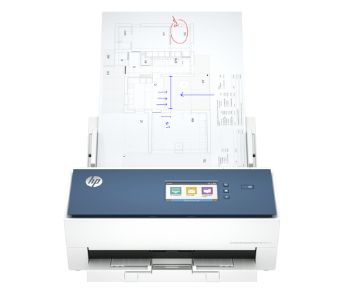 HP Scanjet Enterprise Flow N9000 sn1 Einzugsscanner - Poster, Technical Paper - USB