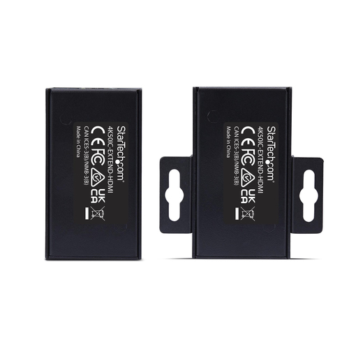 StarTech.com 4K50IC-EXTEND-HDMI. Typ: AV-Sender & -Empfänger, Maximale Auflösung: 3840 x 2160 Pixel, unterstütze Kabeltype
