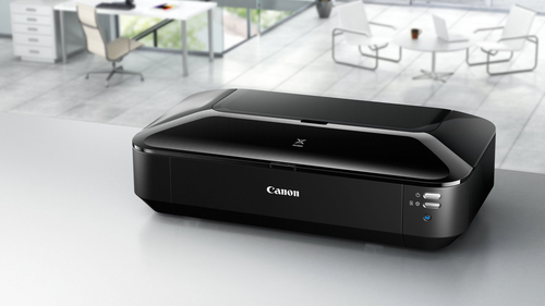 Canon PIXMA iX6850. Print technology: Inkjet, Maximum resolution: 9600 x 2400 DPI. Maximum print size: A3+ (330 x 483 mm).