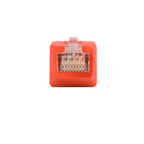 StarTech.com Gigabit Cat 6 Crossover Ethernet Adapter - 1 x RJ-45 Network Male - 1 x RJ-45 Network Female - Red