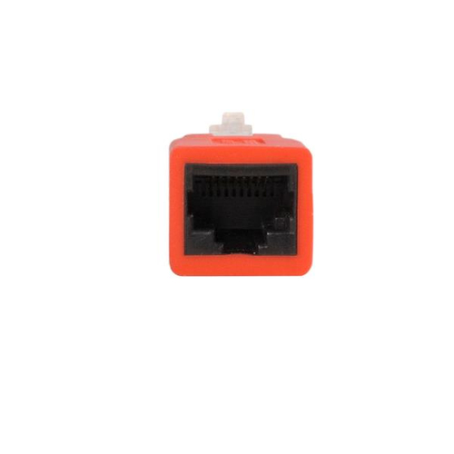 StarTech.com Gigabit Cat 6 Crossover Ethernet Adapter - 1 x RJ-45 Network Male - 1 x RJ-45 Network Female - Red