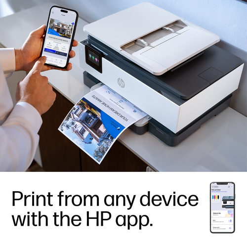HP OfficeJet Pro Wireless Color Printer, Instant Ink; Two-sided printing. Print technology: Thermal inkjet, Printing: Colo