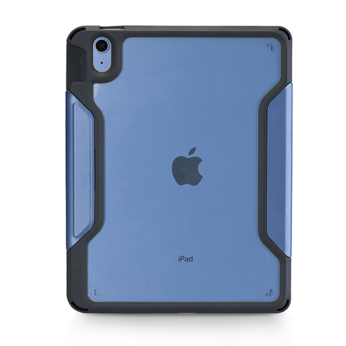 DEQSTER Robust Tasche (Verschlussklappe) für 27,7 cm (10,9 Zoll) Apple iPad (10. Generation) Tablet - Blau - Polyurethan, 