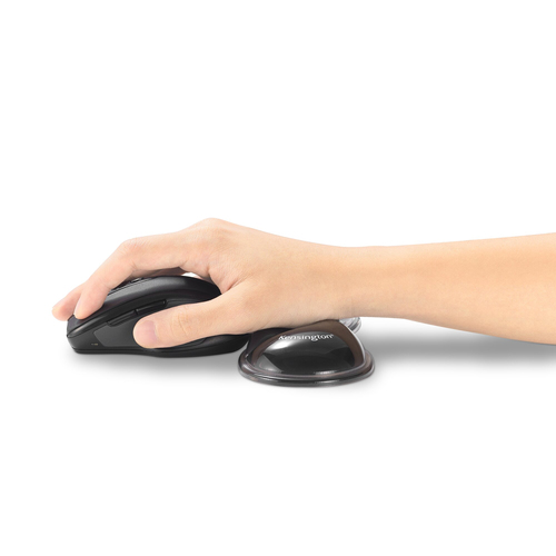Kensington Slim Duo Gel Mouse/Trackball Wrist Rest - Grey. Product colour: Grey, Material: Gel, Thermoplastic polyurethane