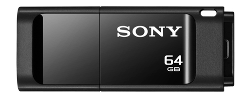 Sony Micro Vault USM64X 64 GB USB 3.0 Flash Drive - Black - 5 Year Warranty
