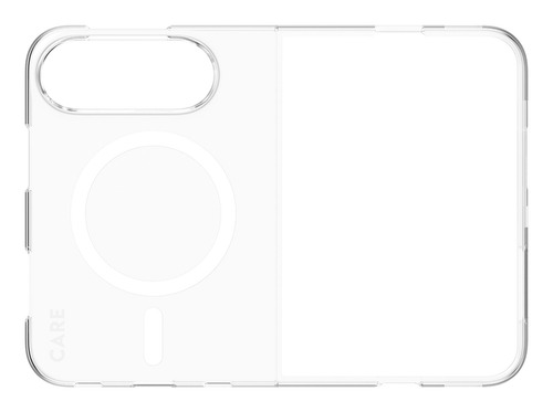 CARE Signature Case for Apple Smartphone - Transparent - Polycarbonate, Thermoplastic Polyurethane (TPU)