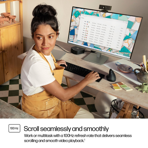 HP Series 5 23.8 inch FHD Height Adjust Monitor - 524sh. Display diagonal: 60.5 cm (23.8"), Display resolution: 1920 x 108