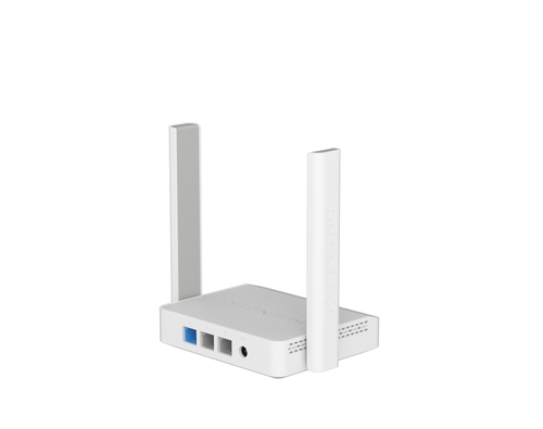 Router wireless Keenetic Starter KN-1121 - Wi-Fi 4 - IEEE 802.11n/k/v/r - Ethernet - Mono banda - 2,40 GHz ISM band - 2 x 
