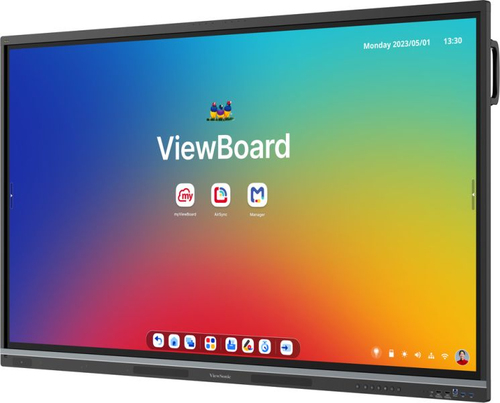 ViewSonic ViewBoard IFP6551-3C 1638,30 mm 4K UHD LCD Collaboration Display - 8 GB - Ultra Fine Touch (UFT) - Touchscreen -