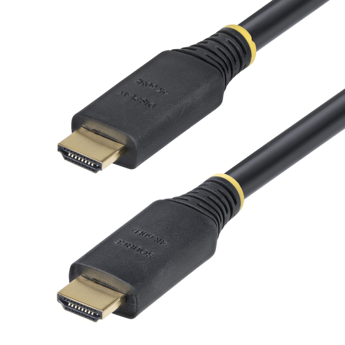 StarTech.com HDMI2-CABLE-4K60-10M. Kabellänge: 10 m, Anschluss 1: HDMI Typ A (Standard), Steckverbinder 1 Geschlecht: Stec