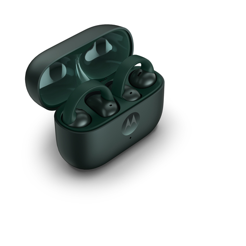 Motorola Mobility moto buds True Wireless Earbud Stereo Earset - Trekking Green - Binaural - In-ear - Bluetooth - Noise Ca