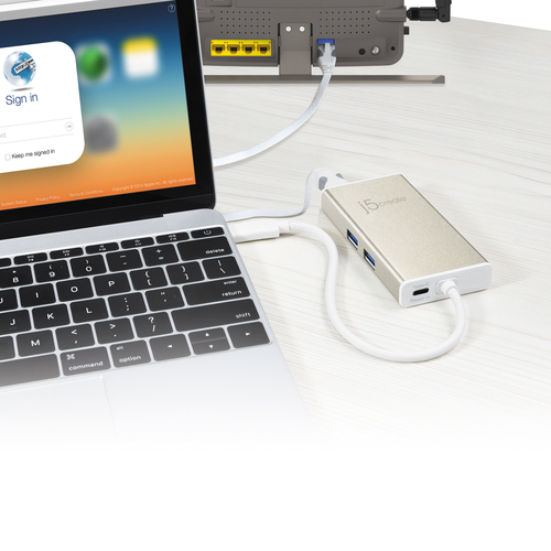 j5create JCA374-N USB Type-C Multi-Adapter. Connectivity technology: Wired, Host interface: USB Type-C, USB Power Delivery